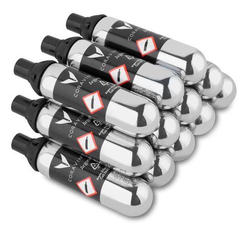 Coravin Pure Argon Capsules - 12 Pack - Wine Argon Gas Cartridges