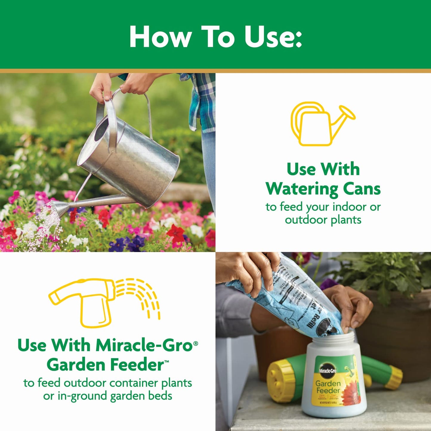 Miracle-Gro Water Soluble Plant Food - All-Purpose Fertilizer for Indoor & Outdoor Plants, 3 lbs.