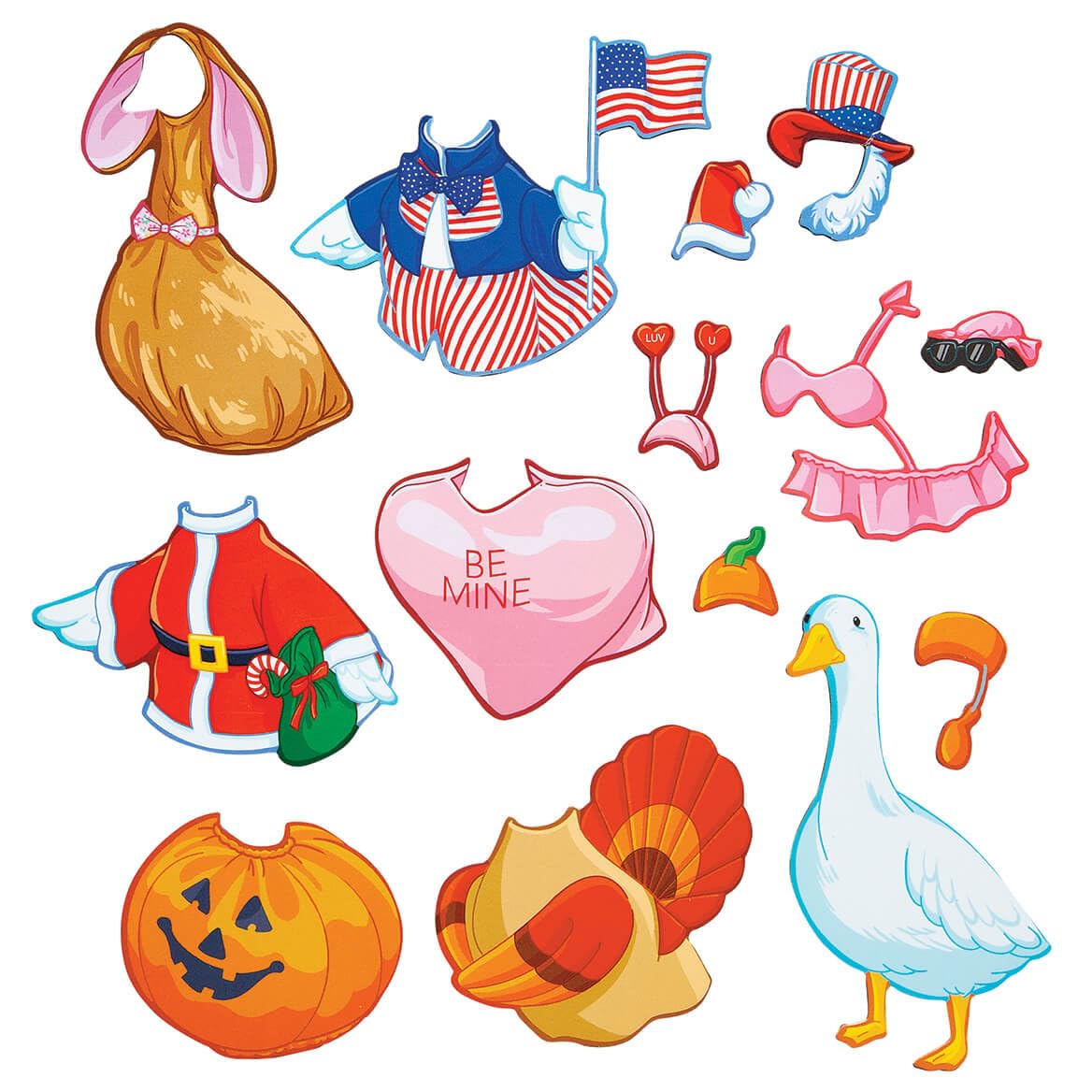 Goose Dress Up Magnet Set by Gaggleville