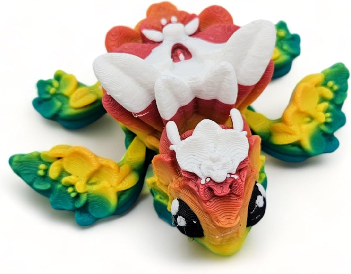 Surprise Turtle Egg Collectible Figurine - Unique Colors for ADHD & Autism Relief - Set of 3 Turtles (Rainbow)