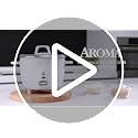 AROMA 14-Cup (Cooked) Stainless Rice Cooker & Warmer ARC-757SG with Uncoated Pot
