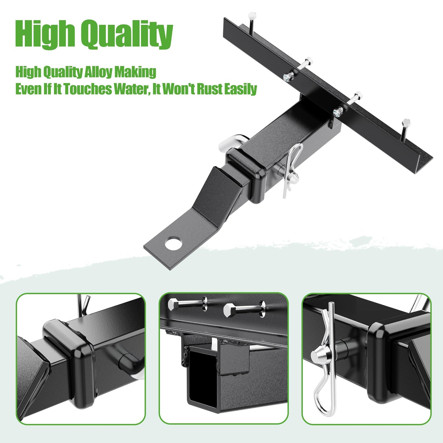 10L0L Golf Cart Bumper Hitch for Yamaha Drive G14 & G29 Golf Cart Models