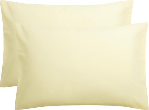 FLXXIE Pillow Cases - Soft Microfiber Pillow Covers with Envelope Closure | 2-Piece Set, 20x30, Ivory