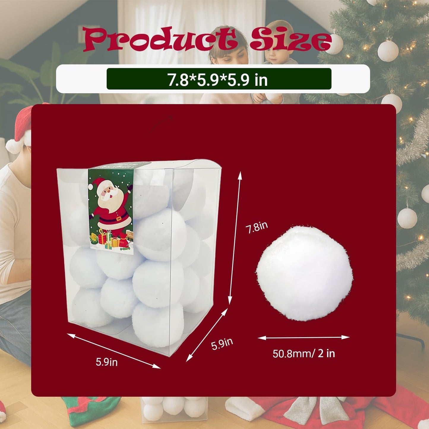 Snow Toy Globe - Soft Artificial Snow Fight Balls for Kids | Indoor & Outdoor Fun