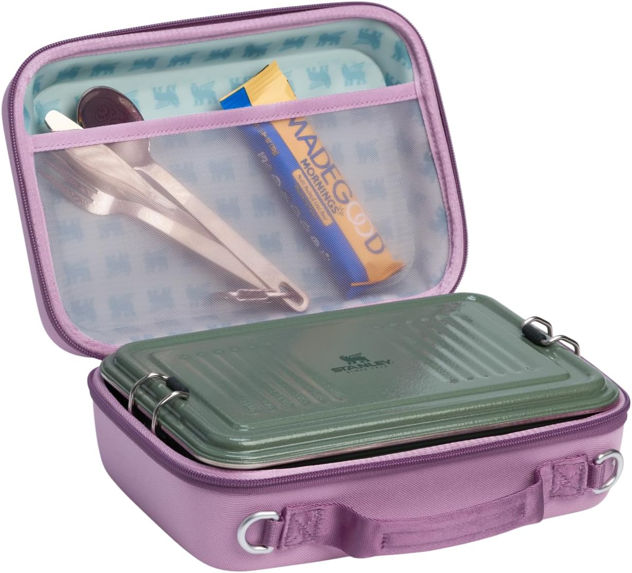 STANLEY All Day Mini Lunch Box - 4.2-Quart EVA Insulated Bag | Crush Resistant | BPA-Free | Lilac