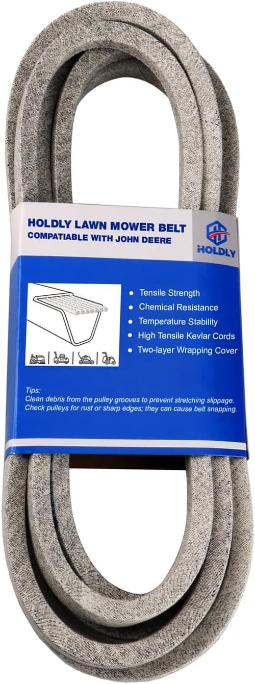 John Deere GX21833 Mower Deck Belt - Durable Kevlar Cord for 48" Deck Models D140, D150, D160 & More