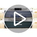 Prosenses Queen Air Mattress with Built-in Pump, 18in, Cloud Grey, Fabric-Laminated