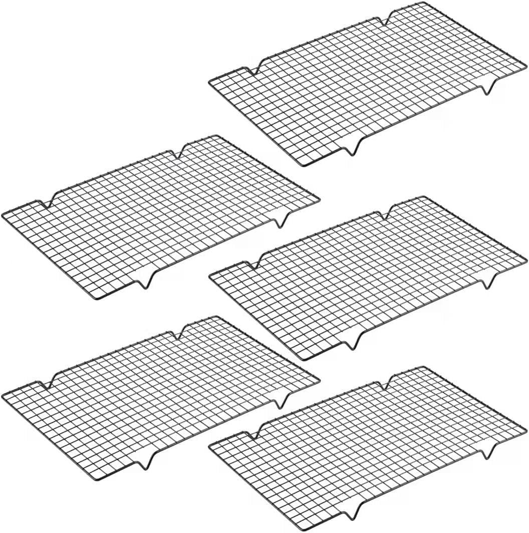 Skiennix Cooling Racks - Heavy Duty Stainless Steel Baking Rack Set | 10" x 16" | Oven & Dishwasher Safe