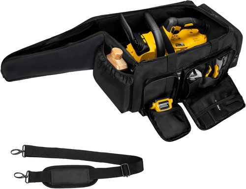 Chainsaw Carrying Case - Waterproof Foldable Storage Bag for EGO, Dewalt & Greenworks 10/12 Inch