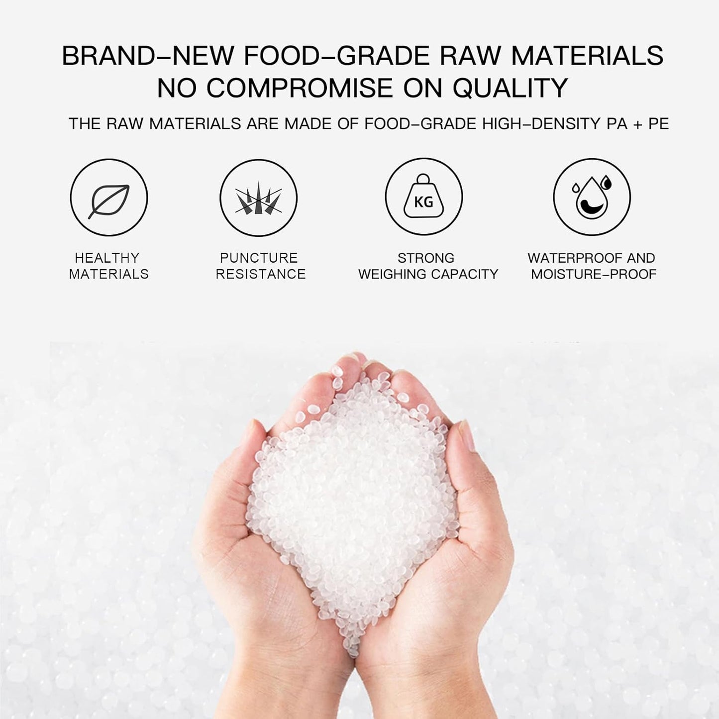 MegaWise Vacuum Sealer Bags - 6 Inch Wide, 19.6 Feet Long | Ideal for Meal Prep & Sous Vide Cooking