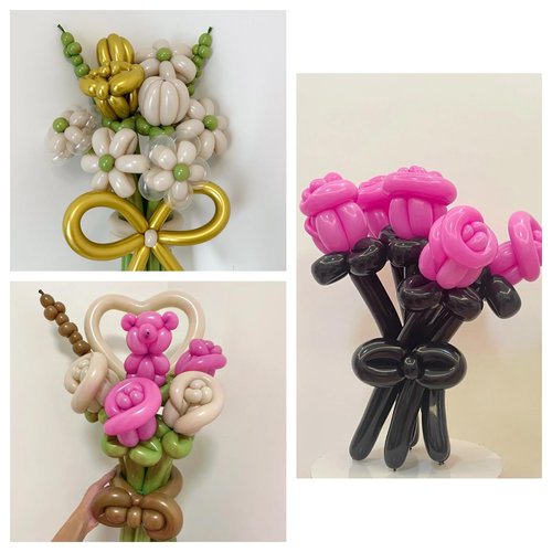 100Pcs Hot Pink 260 balloons, Thickening Latex Rose Red 260q Balloons for Animal Model, Long Twisting Balloons for Halloween Xmas Presents, Animal Shape Weddings, Birthdays Clowns. (Retro rose red)