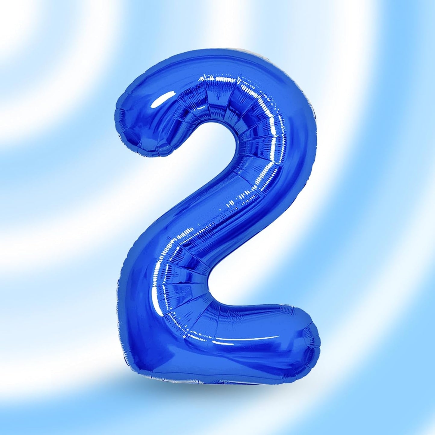 Number Balloons | Giant Navy Blue Number 10 Balloon - Perfect Birthday Decoration for Boys & Men