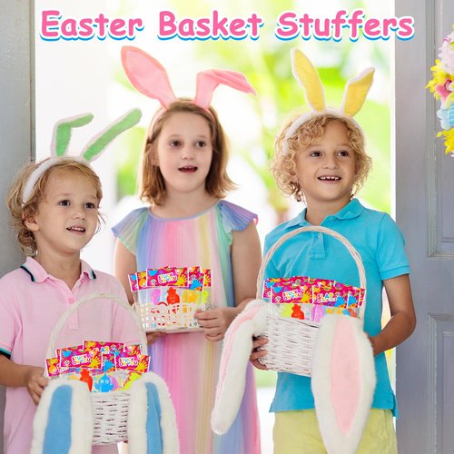 Easter Basket Goodie Bag Stuffers Party Favors for Kids,36 Pack Sticky Hands Toys Gifts for Toddlers,Easter Egg Pinata Treat Bags Fillers,Non Candy Classroom Prizes Essentials Stuff for Boys Girls