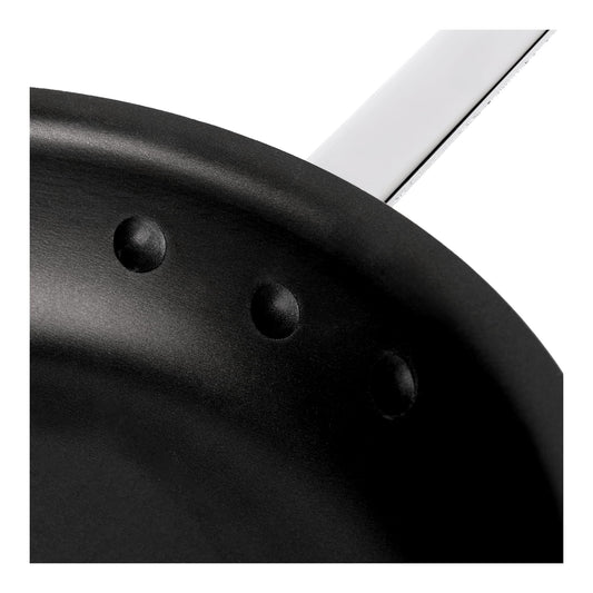 Vasconia Professional 12″ Aluminum Fry Pan, Aluminum Skillet with NonStick & Fast-Cool Handle, NSF Certificate