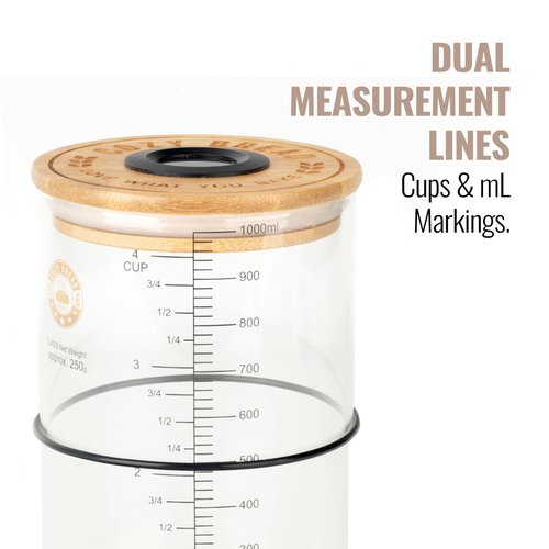 Cozy Bread® Digital Sourdough Starter Jar – 34oz Glass Fermentation Jar with Digital Temperature & Humidity Sensor | Perfect for Growing Sourdough Starter | USA Brand