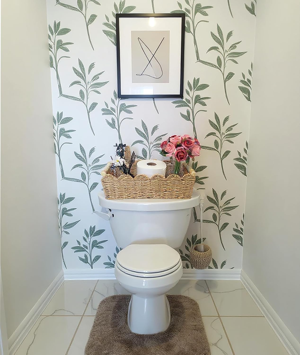 Regine Switzerland Toilet Paper Storage Basket - Decorative Organizer for Bathroom & Living Room
