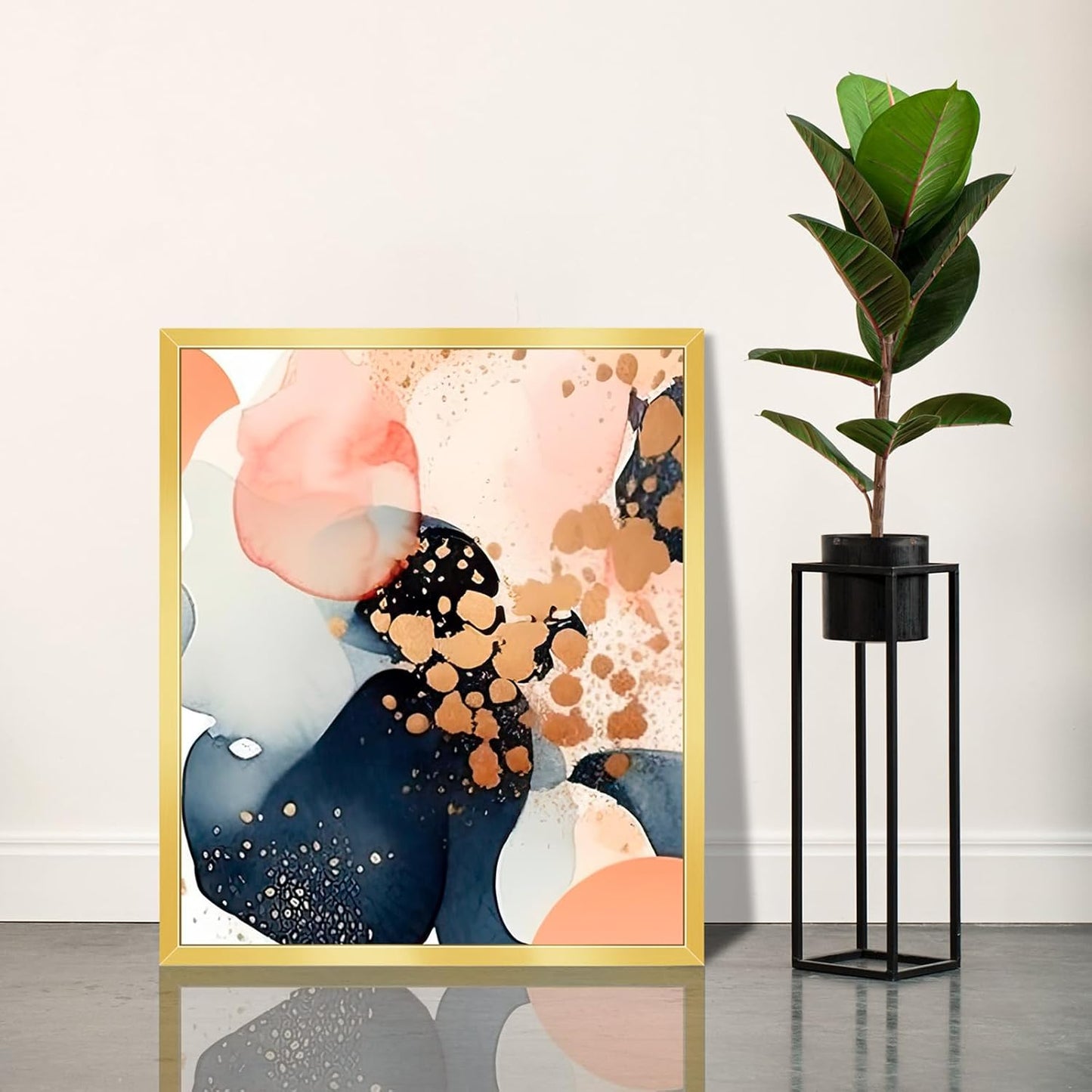 LaVie Home 20x24 Gold Picture Frame - HD Plexiglas Wall Display for Vertical or Horizontal Use