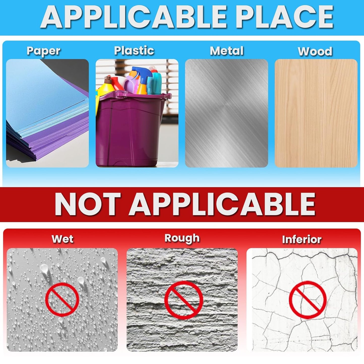 Tikfoam Double-Sided Adhesive Foam Dots - 1000 Pcs, 2mm & 1mm Thick for Crafting & DIY Projects