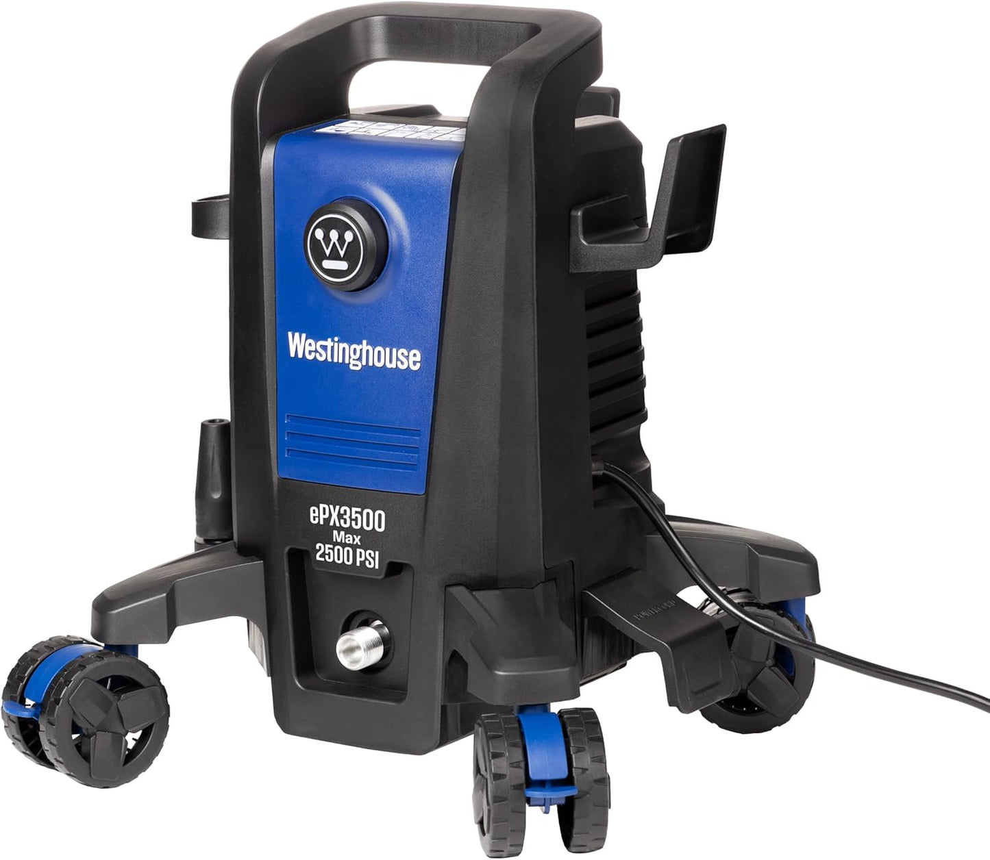 Westinghouse ePX3500 Electric Pressure Washer - 2500 PSI, 1.76 GPM, Anti-Tipping Tech, Onboard Soap Tank, Pro Steel Wand