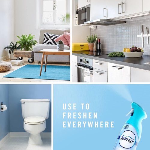 Febreze Air Mist Air Freshener - Odor-Fighting Spray for Home | Southern Lilac, Georgia Peach, Sweet Watermelon | 8.8oz (Pack of 3)