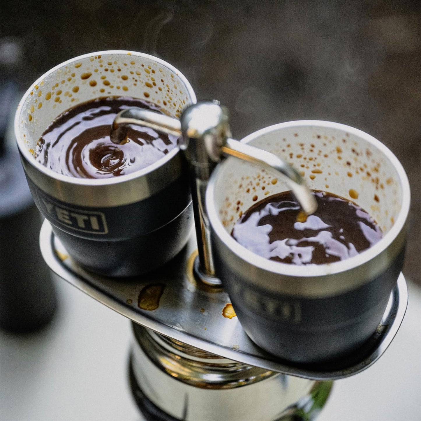 YETI Rambler 4 oz Stackable Espresso Cups - Stainless Steel, Vacuum Insulated, 2 Pack