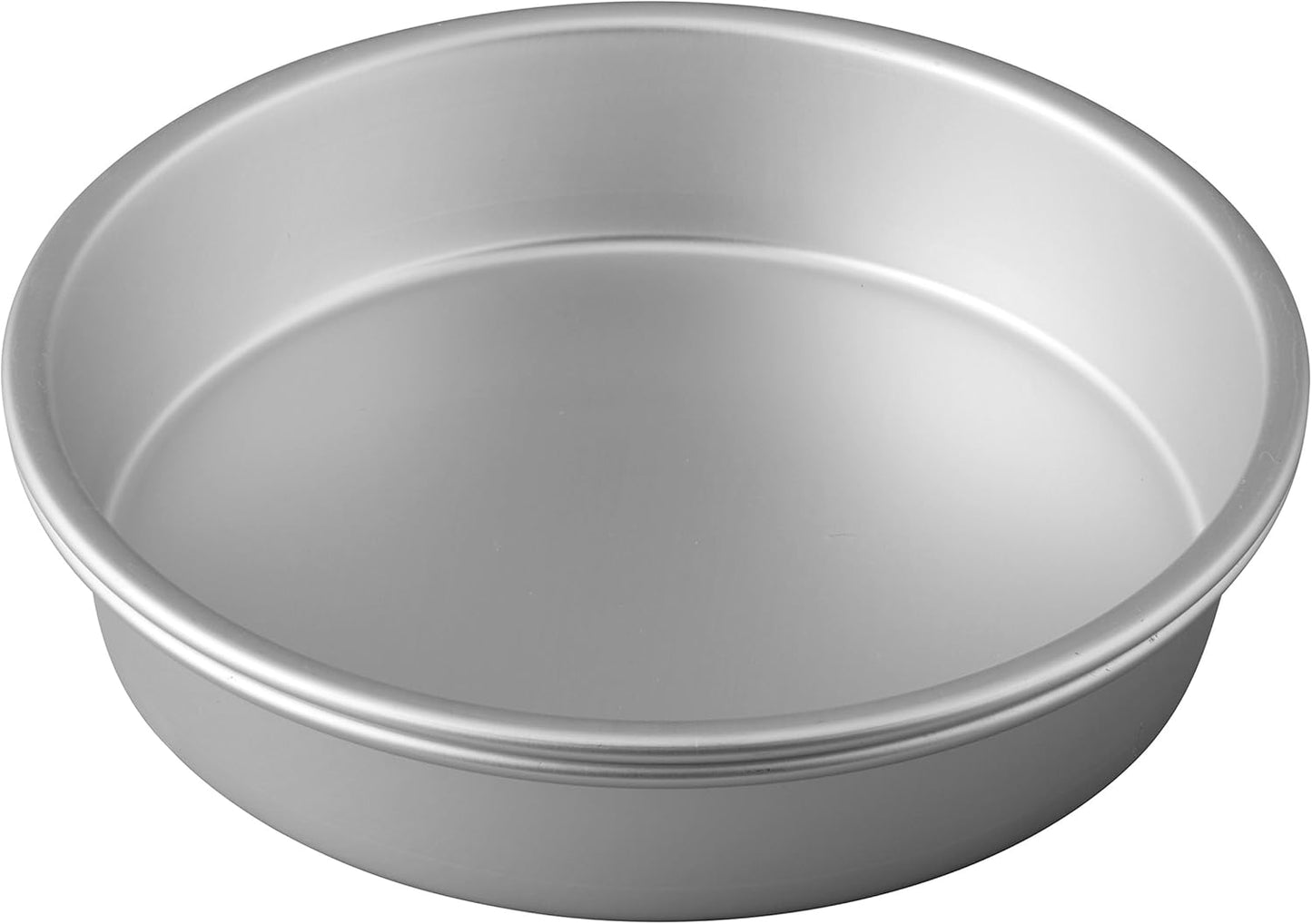 Wilton Round Cake Baking Pan Set - 9 x 2 Inch Aluminum Bakeware for Even Heating & Tiered Cakes
