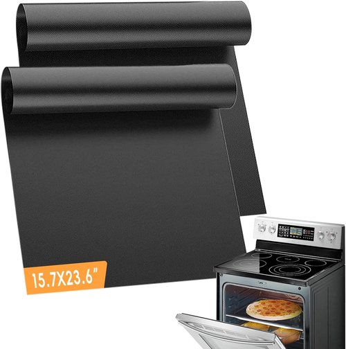 Heavy Duty Oven Liners by [Brand Name] - Non-Stick, Reusable Mats for Electric & Gas Ovens | 15.7” x 23.6” (2 Pack)