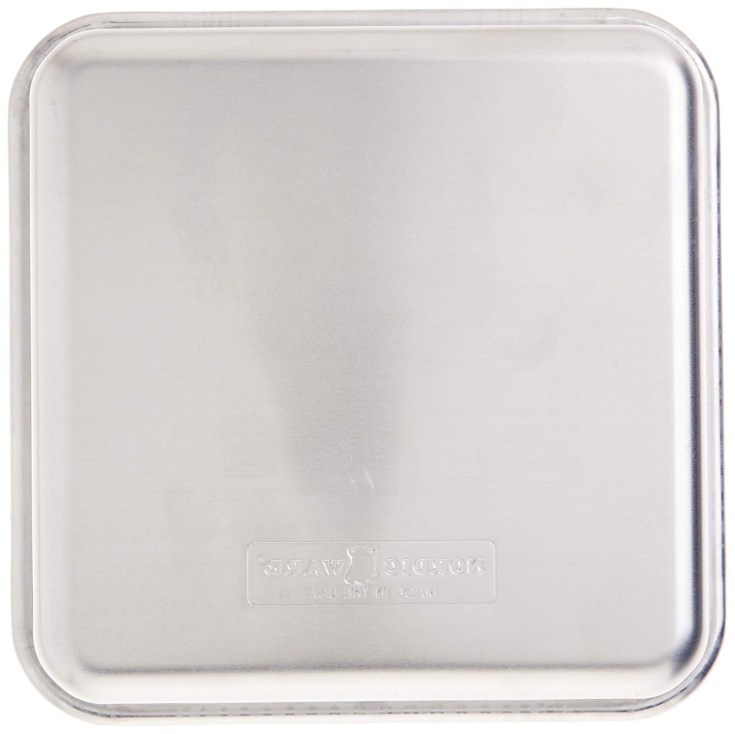 Nordic Ware - 47500 Nordic Ware Naturals Aluminum Commercial 8" x 8" Square Cake Pan, 8 by 8 inches, Silver