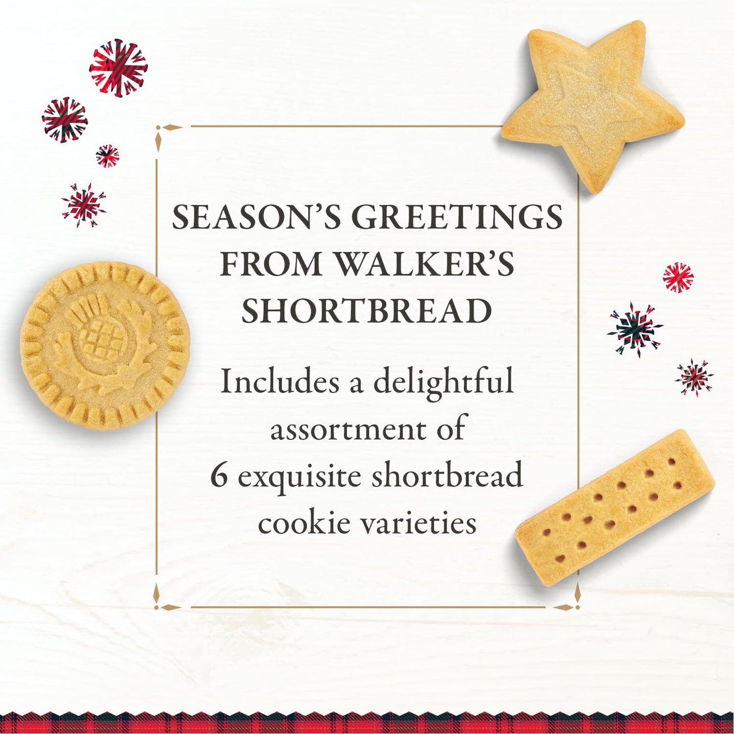 Walker’s 2025 Advent Calendar - Limited Edition Shortbread Cookies from Scotland | 24 Count (10.4 oz)