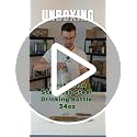 34 oz Stainless Steel Water Bottle - Wide Mouth Insulated Canteen for Cold Drinks - Silver