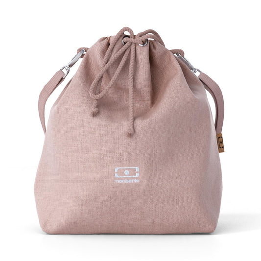 monbento - MB Fresh Insulated Lunch Bag - Perfect for Work/Picnic - Adjustable, Removable Strap - Large Size Ideal to Transport Complete Lunch Set - Women - Pink