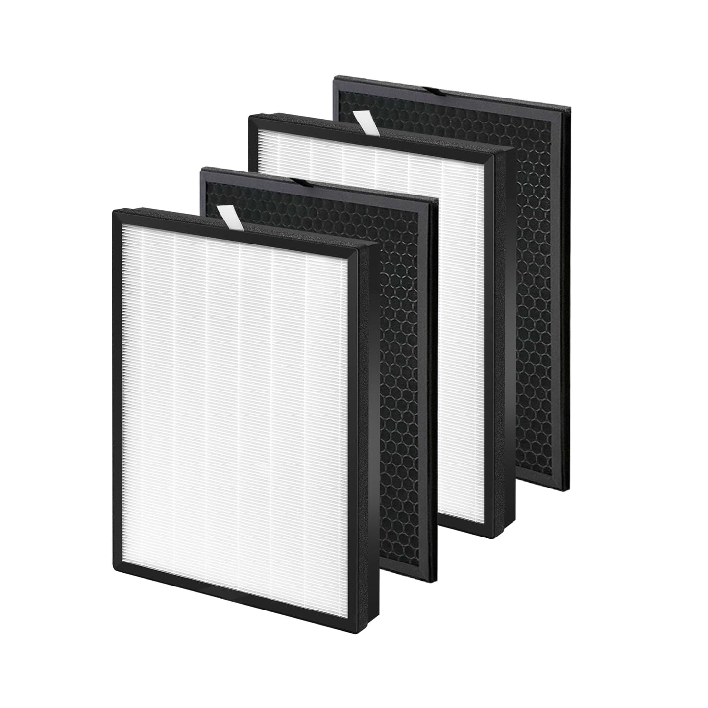 Upgraded FY1410/FY1413 replacment Filter,compatible with for Philips 1000/1000i Air Purifier Series Replace AC1214 AC1215 AC1217 AC2729,QCYZTL filter,4-Pack