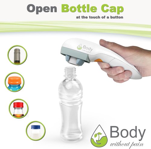 Electric Bottle Opener - Automatic Solution for Easy Water Bottle Opening | Ideal for Seniors & Arthritis