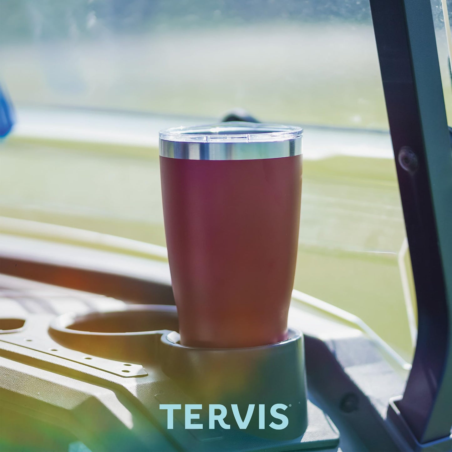 Tervis Traveler NFL Atlanta Falcons - Night Game Triple Insulated Tumbler Travel Cup Keeps Drinks Cold & Hot, 30oz, Stainless Steel