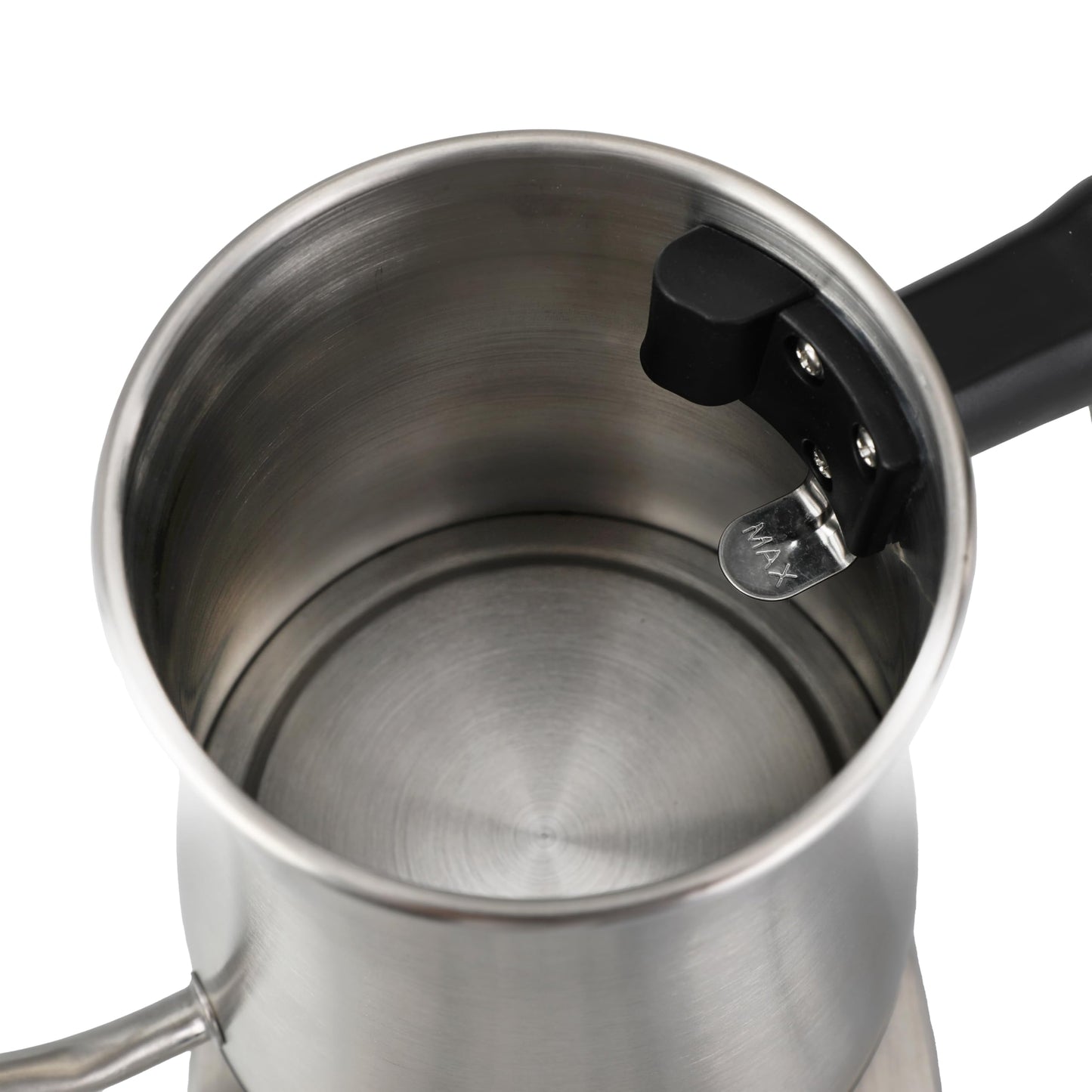 PantryPro Gooseneck Electric Kettle with Temperature Control, 34oz/1.0L Rapid Boil, Stainless Steel Interior, Auto Shut-Off, 1500W, Boil-Dry Protection, LED Indicator - Steel