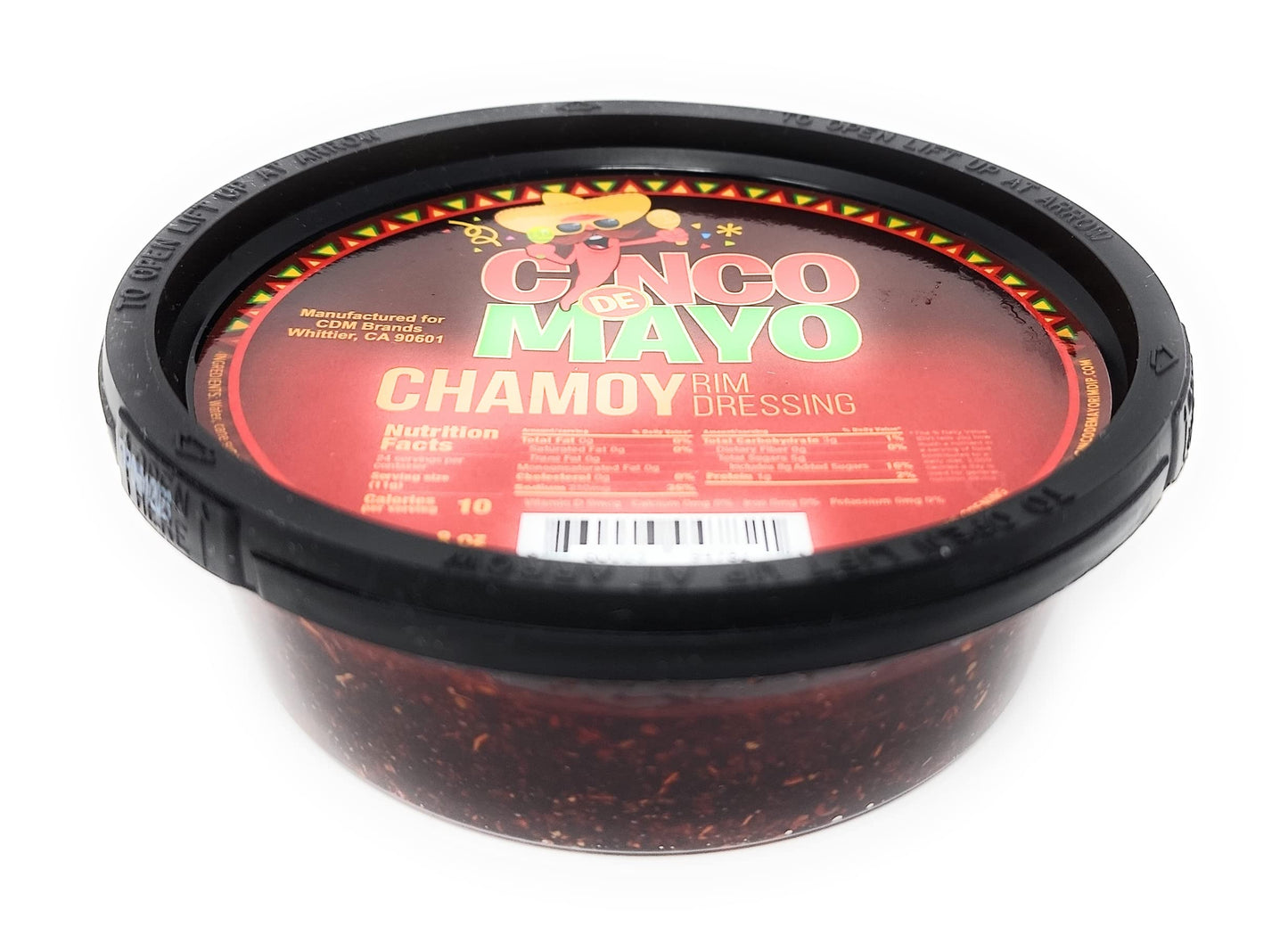 Cinco de Mayo Chamoy Rim Dip Cocktail Rim Dressing (1 x 7.6 oz. Container)