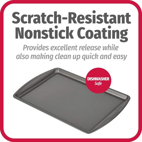 GoodCook Non-Stick Carbon Steel Baking Sheet - 9 x 13 Inch for Effortless Baking