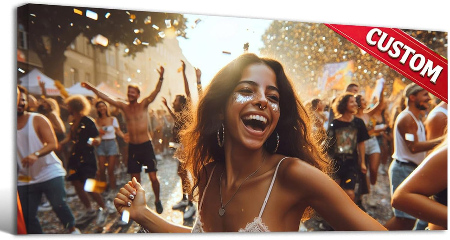 Personalized Canvas Prints by [Brand Name] - Transform Your Photos into Stunning Wall Art | Ideal Home Decor Gift (32”L x 16”W)