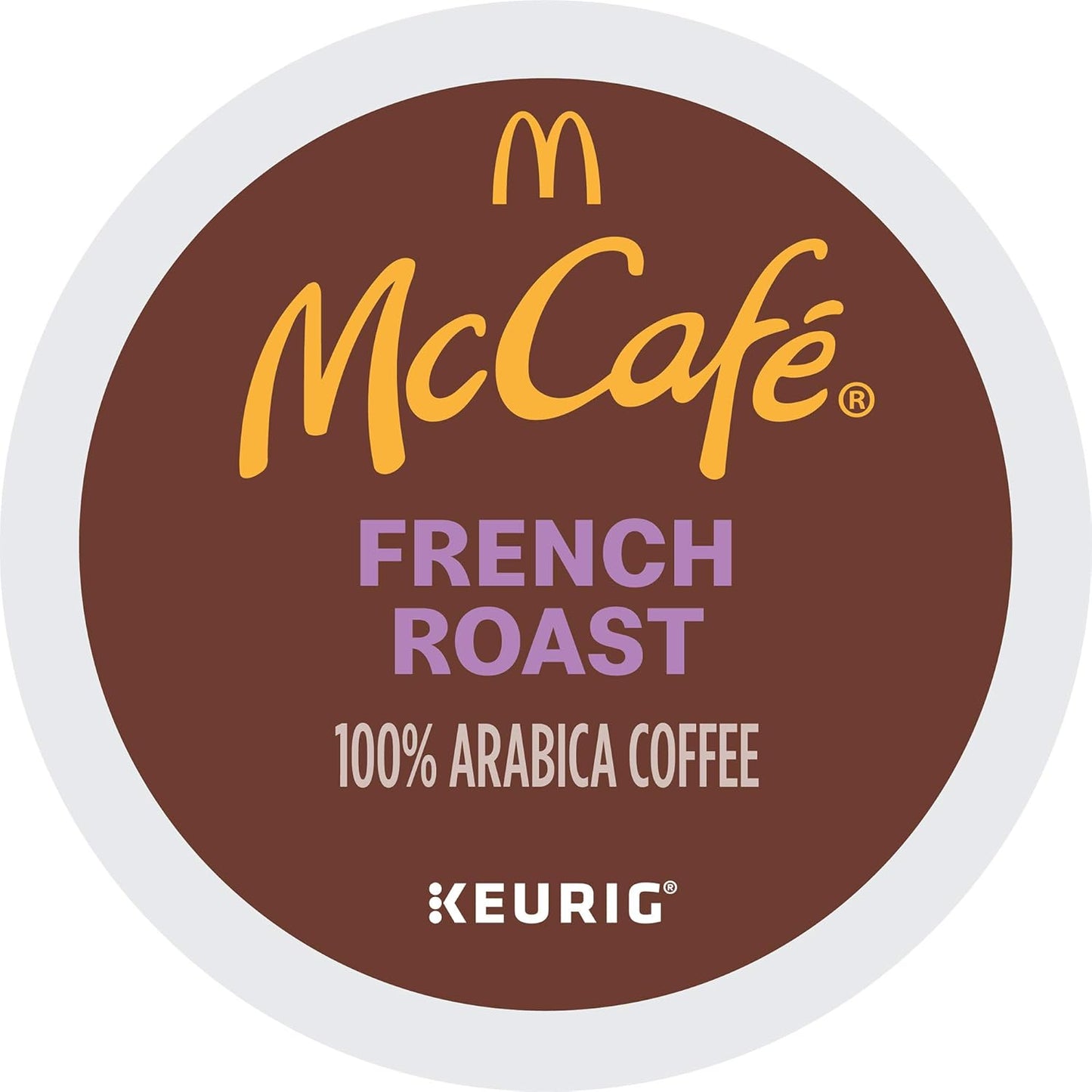 McCafe French Roast Coffee K-Cup Pods - Dark Roast, Single Serve, 96 Count (4 Packs of 24)