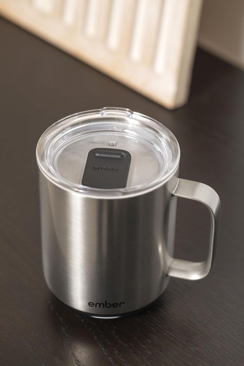 Ember Sliding Lid, Splash-Proof Mug Lid Compatible with First and Second Generation Ember Mugs, 14 oz