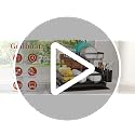 Godboat 2-Tier Dish Drying Rack - Auto Drain-to-Sink Black