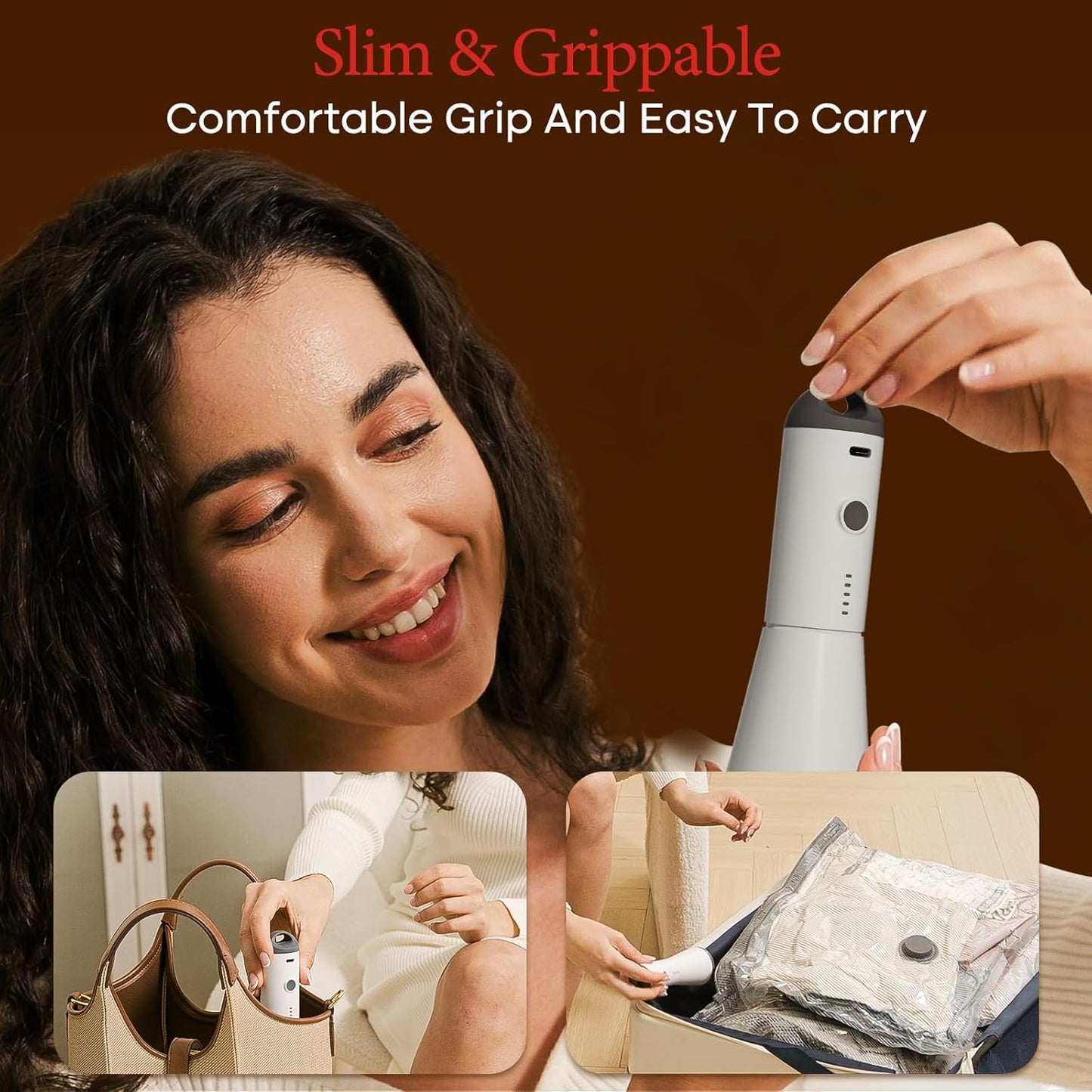 Vacbird Vacuum Bags - Travel Compression Packing Bags with Rechargeable Air Pump | Carry-On Size, 18 Combo