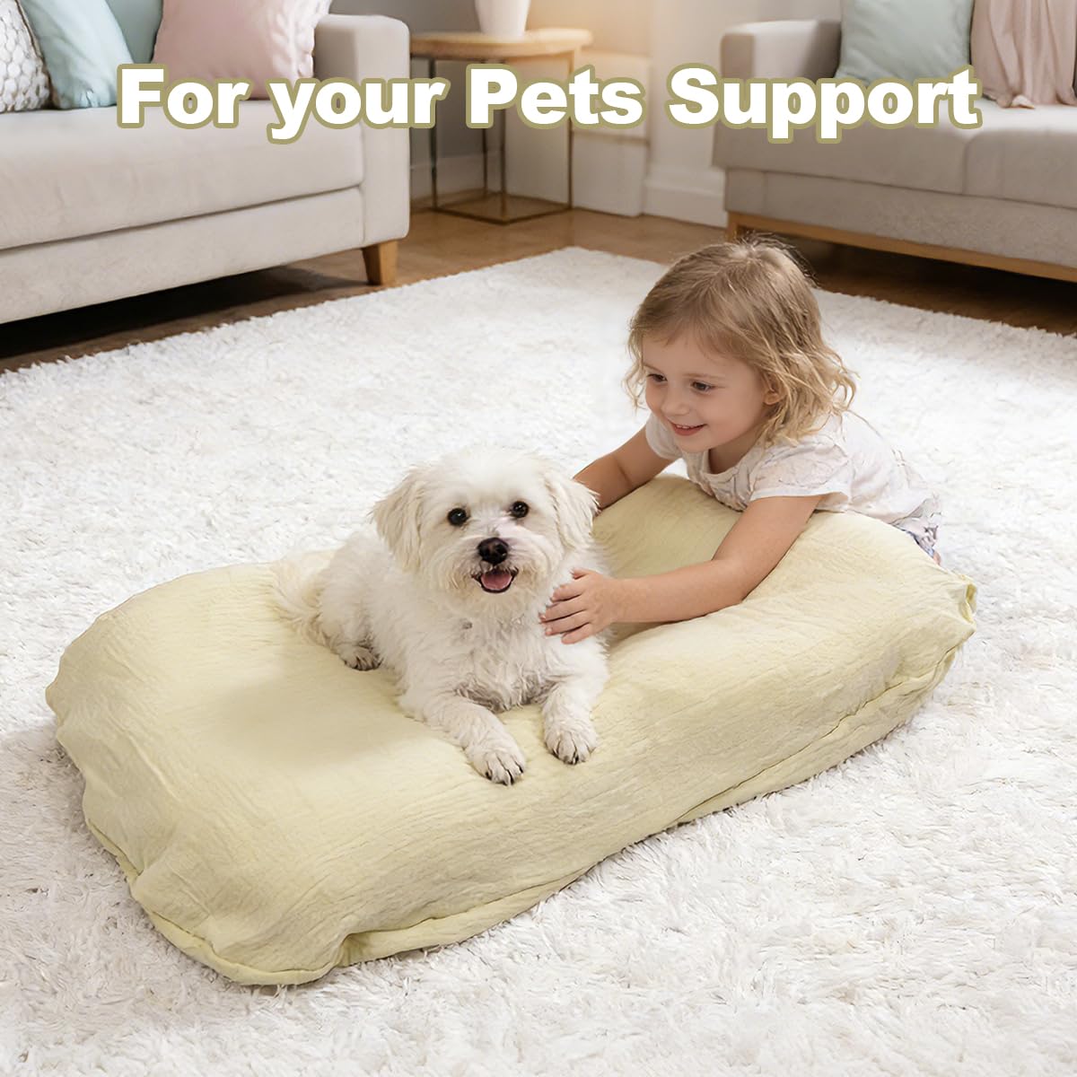 Kelly Infant Support Cushion - Portable Tummy Time Mat for Newborns 0-24 Months | Soft Cotton Design
