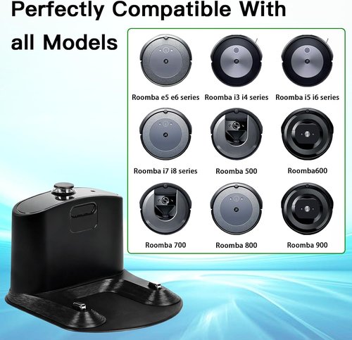 iRobot Roomba Charging Base | Replacement Docking Station for e5, e6, i8, i7, i6, i4, i3, 500-900 Series