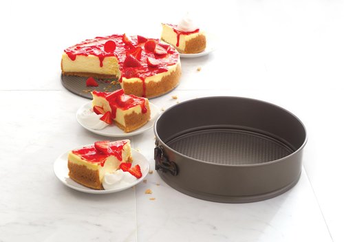 GoodCook Everyday Nonstick Steel Springform Pan, 9", Gray
