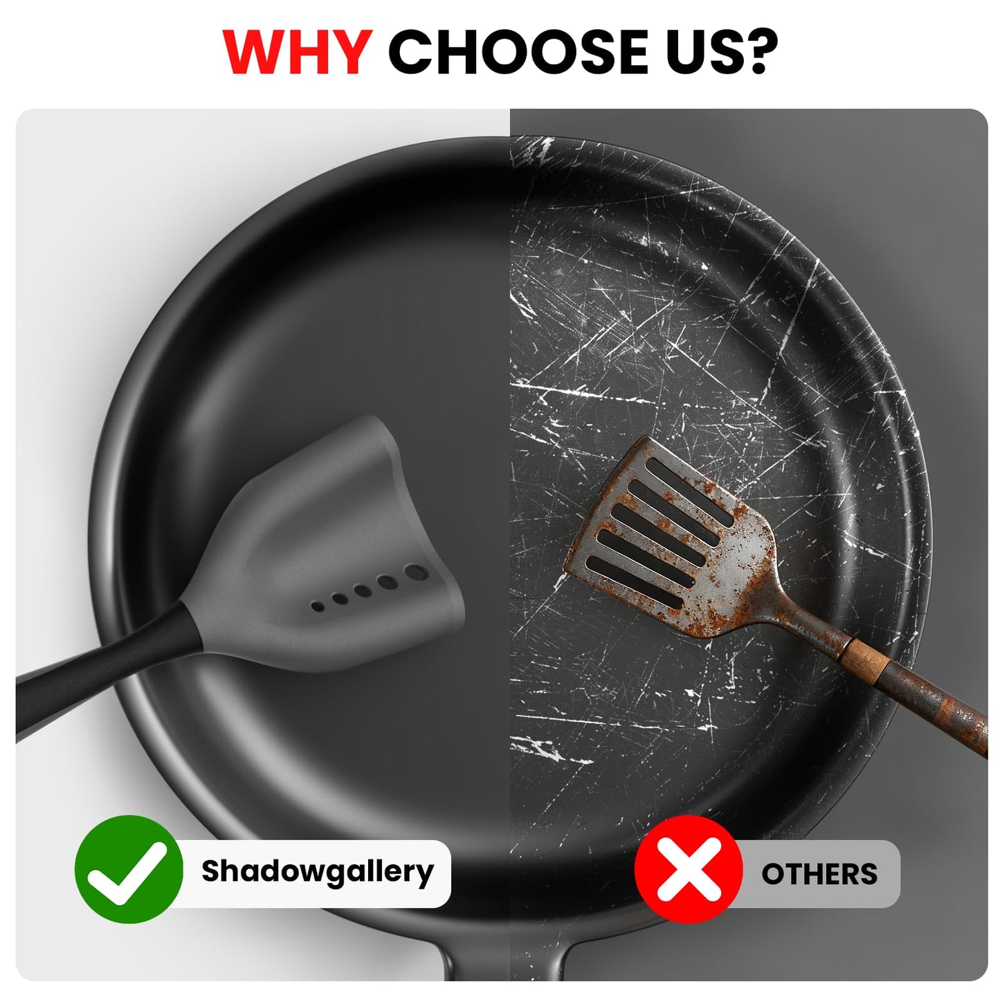 Meat Chopper Spatula Ground Beef Masher- Heat Resistant Hamburger Smasher Tool, Non Stick Ground Chopper Hamburger Grinder, Mix and Chop Potato Masher Kitchen Utensil-Black