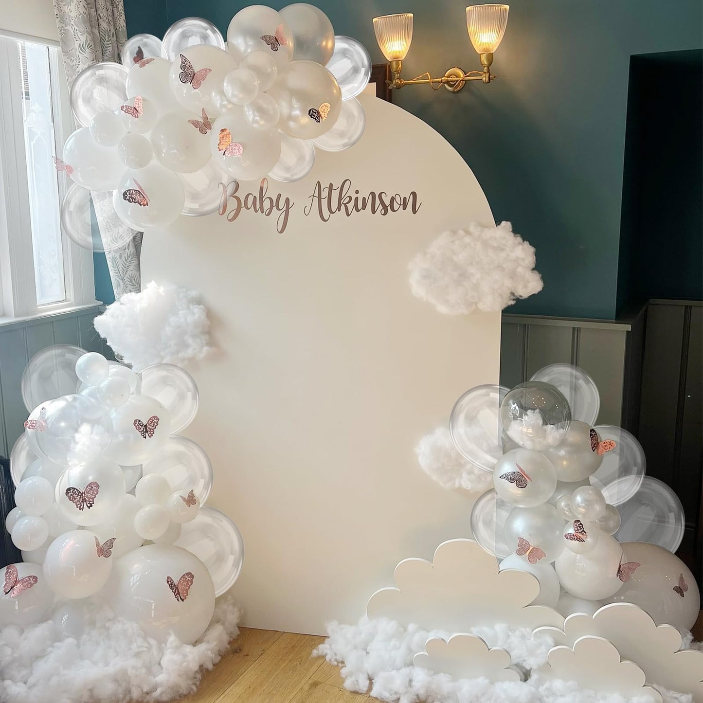 Clear Balloons 12 inch, Transparent Latex Balloons 50pcs Party Balloon for Baby Shower Wedding Bridal Shower Birthday Party Decorations