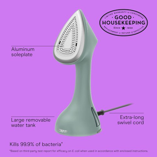 Conair ExtremeSteam 2-in-1 Iron & Steamer - Continuous Steam, Iron-Shaped Soleplate | Perfect for Home, Office & Travel
