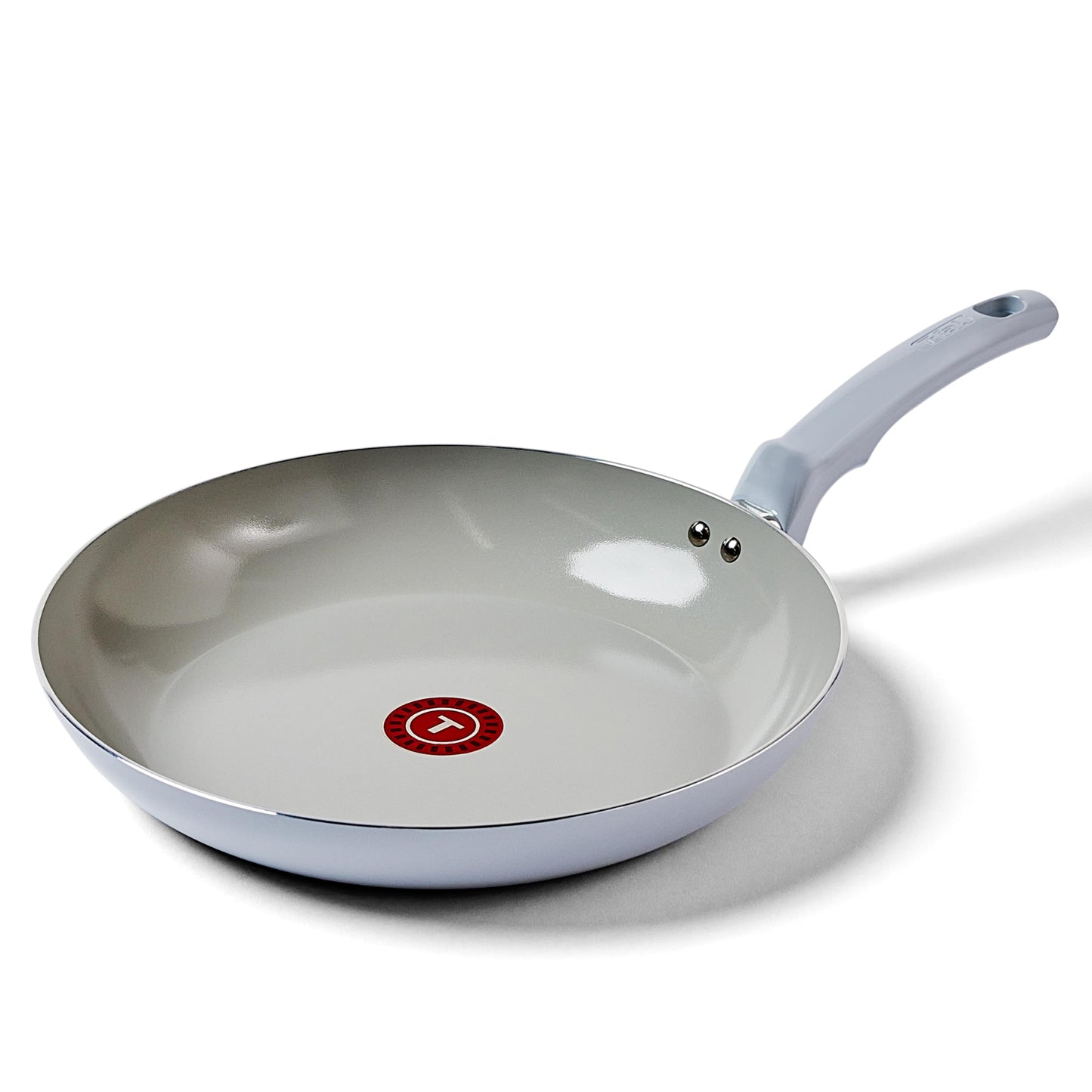 T-Fal Refresh Ceramic Nonstick Frying Pan Skillet 12-Inch, Oven Safe to 350°F, Stay-Cool Handle, Skillet Pan Cookware, Blue
