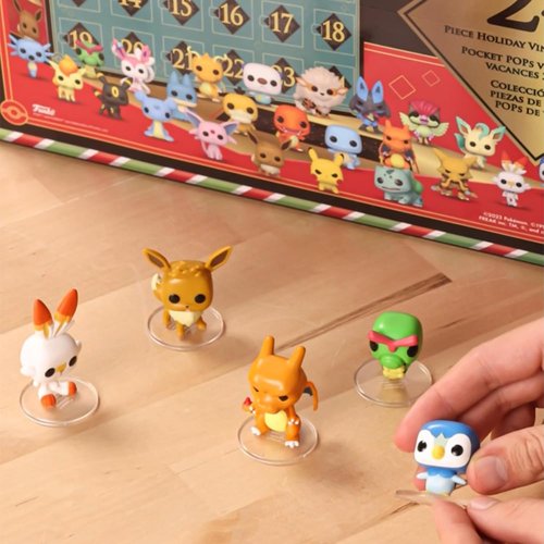 Funko Pop! Advent Calendar - Pokémon Collectible Vinyl Mini Figures - 24 Days of Surprises | Perfect Holiday Gift for Kids